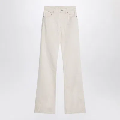 Saint Laurent 70''s Jeans In Almond Colour In White