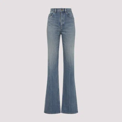 Saint Laurent Women's 70`s Jeans In Blue