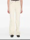 Saint Laurent 70s Jeans In White