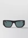 Saint Laurent '740' Rectangular Frame Sunglasses