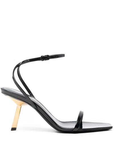 Saint Laurent Lee Sandalen 75mm In Nero