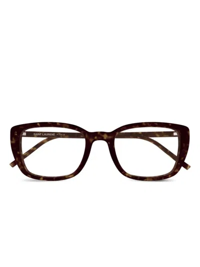 Saint Laurent 776 002 Glasses In Brown