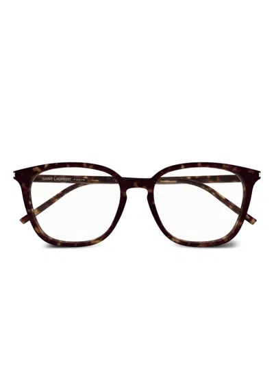Saint Laurent 783/f 002 Glasses In Black