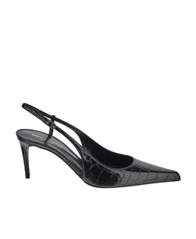 SAINT LAURENT SAINT LAURENT VENDOME SLINGBACK PUMPS