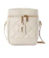 Saint Laurent 80s Vanity Quilted Shoulder Bag In Nude