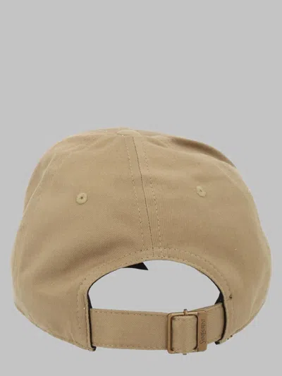 Saint Laurent 816871_3yr572978 Baseball Cap In Beige