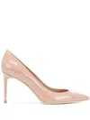 Saint Laurent Anja 85mm Pumps In Pink