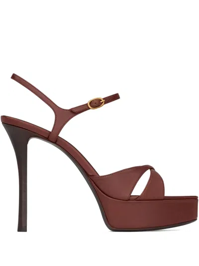 Saint Laurent 85mm Debbie Platform Sandals
