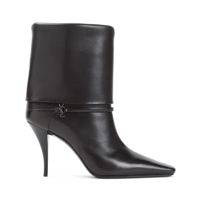 SAINT LAURENT SAINT LAURENT 85MM FOLDED BOOTS
