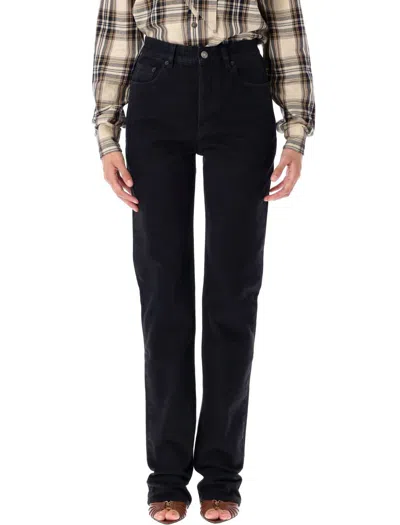 Saint Laurent 90's Slim Denim In Black