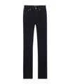 Saint Laurent Women's Denim Jeans In Black