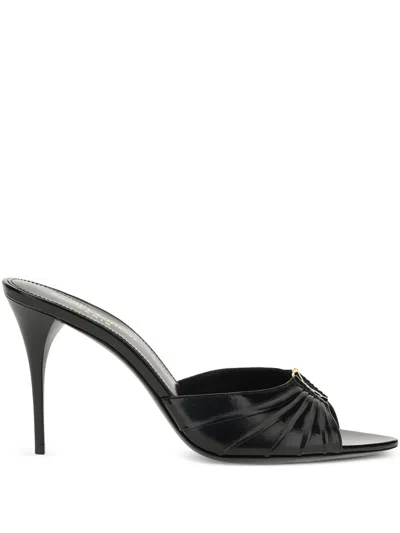 SAINT LAURENT 90MM BABYLONE MULES