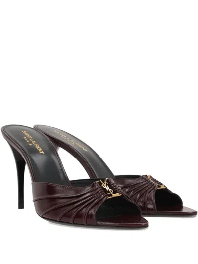 SAINT LAURENT 90MM BABYLONE MULES
