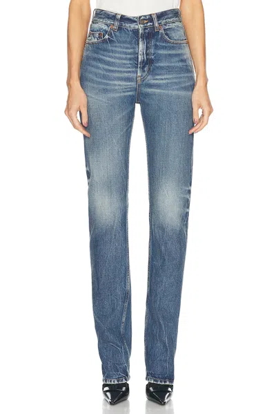 SAINT LAURENT 90S SLIM LEG JEANS