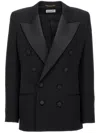 Saint Laurent Leger Armure Blazer And Suits