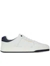 Saint Laurent Low-top Sneakers With Contrast Heel Tab
