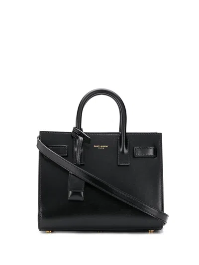 Saint Laurent A Tote-ally Bag In Black