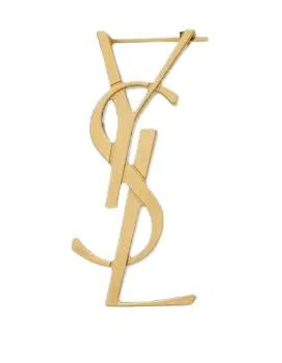 Saint Laurent Cassandre Earring In Gold