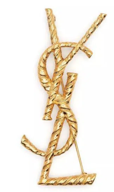 Saint Laurent Accessories In Gold