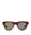 Saint Laurent Acetate 0ys000486 Sunglasses In Brown