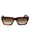 Saint Laurent Sl 402 Sunglasses In Brown