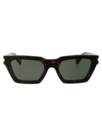Saint Laurent Acetate Havana  Sunglasses