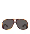 Saint Laurent Sl 652 Havana Sunglasses In Brown