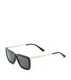 Saint Laurent Acetate Sl 765 Sunglasses In Black