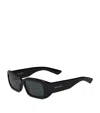 Saint Laurent Acetate Sl 809 Sunglasses In Black