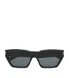 Saint Laurent Acetate Sl 826 Sunglasses In Black