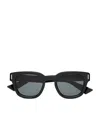 Saint Laurent Acetate Sl 838 Sunglasses In Black