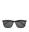 Saint Laurent 56mm Rectangular Sunglasses In Black