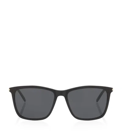 Saint Laurent Acetate Sl 851 Sunglasses In Black