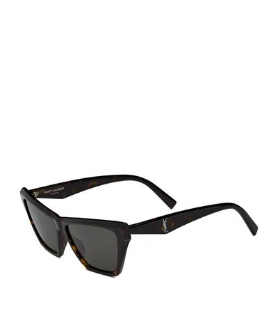 Saint Laurent Acetate Sl M103 Sunglasses In Black