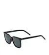 Saint Laurent Acetate Sl M146 Sunglasses In Black