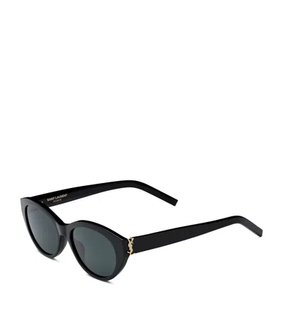 Saint Laurent Acetate Sl M148 Sunglasses In Gray