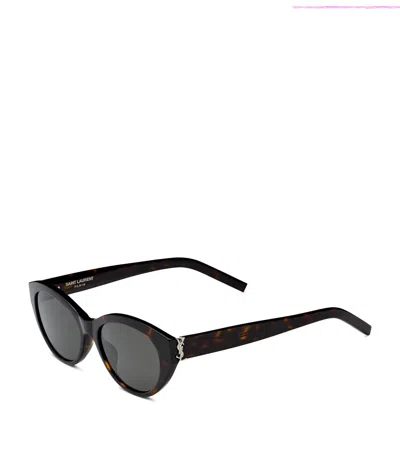Saint Laurent Acetate Sl M148 Sunglasses In Gray