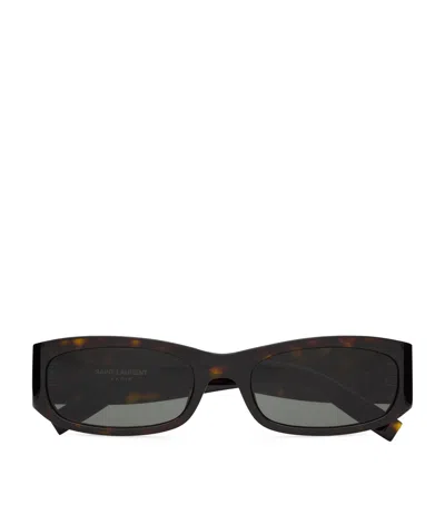 Saint Laurent Acetate Sl M152 Sunglasses In Brown