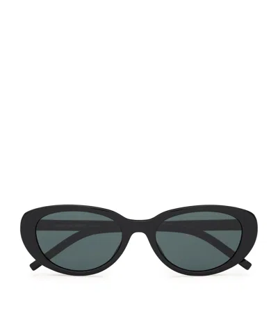 Saint Laurent Acetate Sl M154 Sunglasses In Green