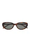 Saint Laurent Acetate Sl M154 Sunglasses In Brown