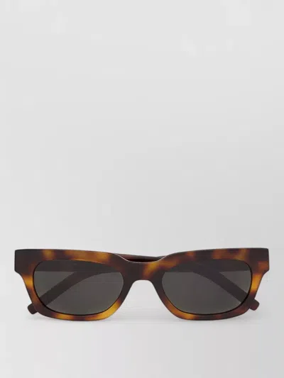 Saint Laurent Acetate Sunglasses In Brown