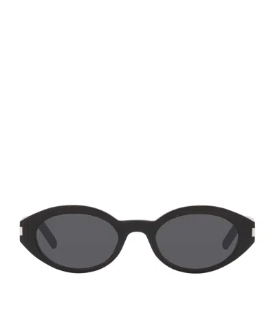 Saint Laurent Acetate Ys000433 Sunglasses In Brown