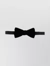 Saint Laurent Yves Bow Tie In Silk Satin Accessories