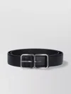 Saint Laurent Adjustable Square Buckle Belts