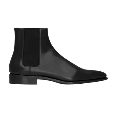 Pre-owned Saint Laurent Adrien Chelsea Boot 'black' | Men's Size 40