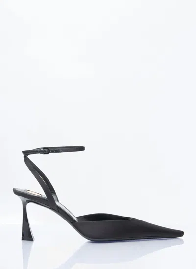 Saint Laurent Aiméè Slingback Pumps In Black