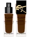 Saint Laurent All Hours Luminous Matte Foundation 24h Wear Spf 30 With Hyaluronic Acid In Brown