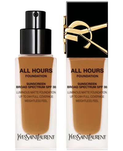 Saint Laurent All Hours Luminous Matte Foundation Spf 30 In Dw2