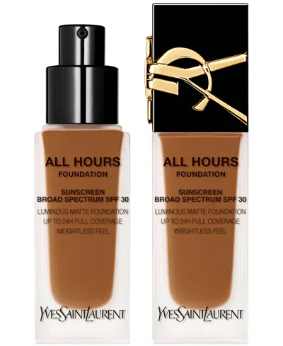 Saint Laurent All Hours Luminous Matte Foundation Spf 30 In Dw5