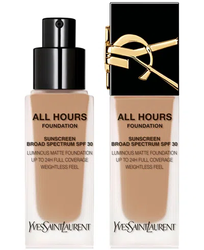 Saint Laurent All Hours Luminous Matte Foundation Spf 30 In Mc2